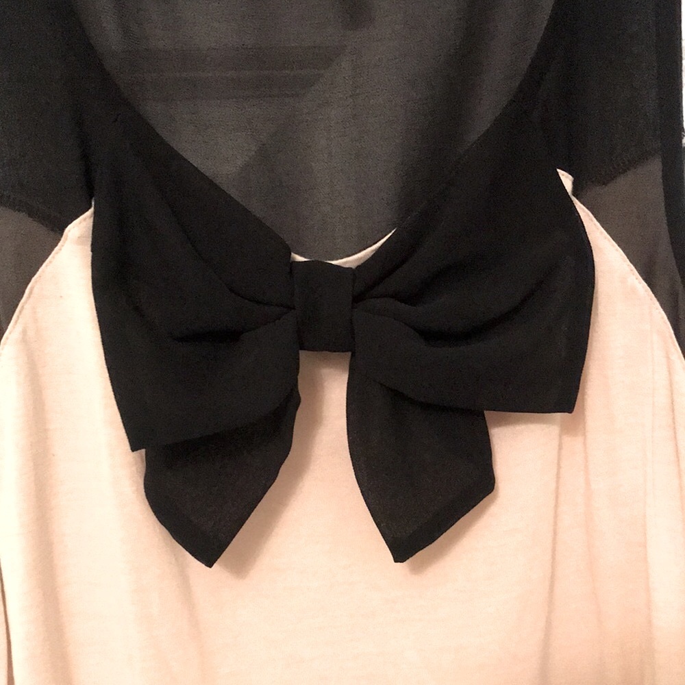 Light Pink Tank with Bow